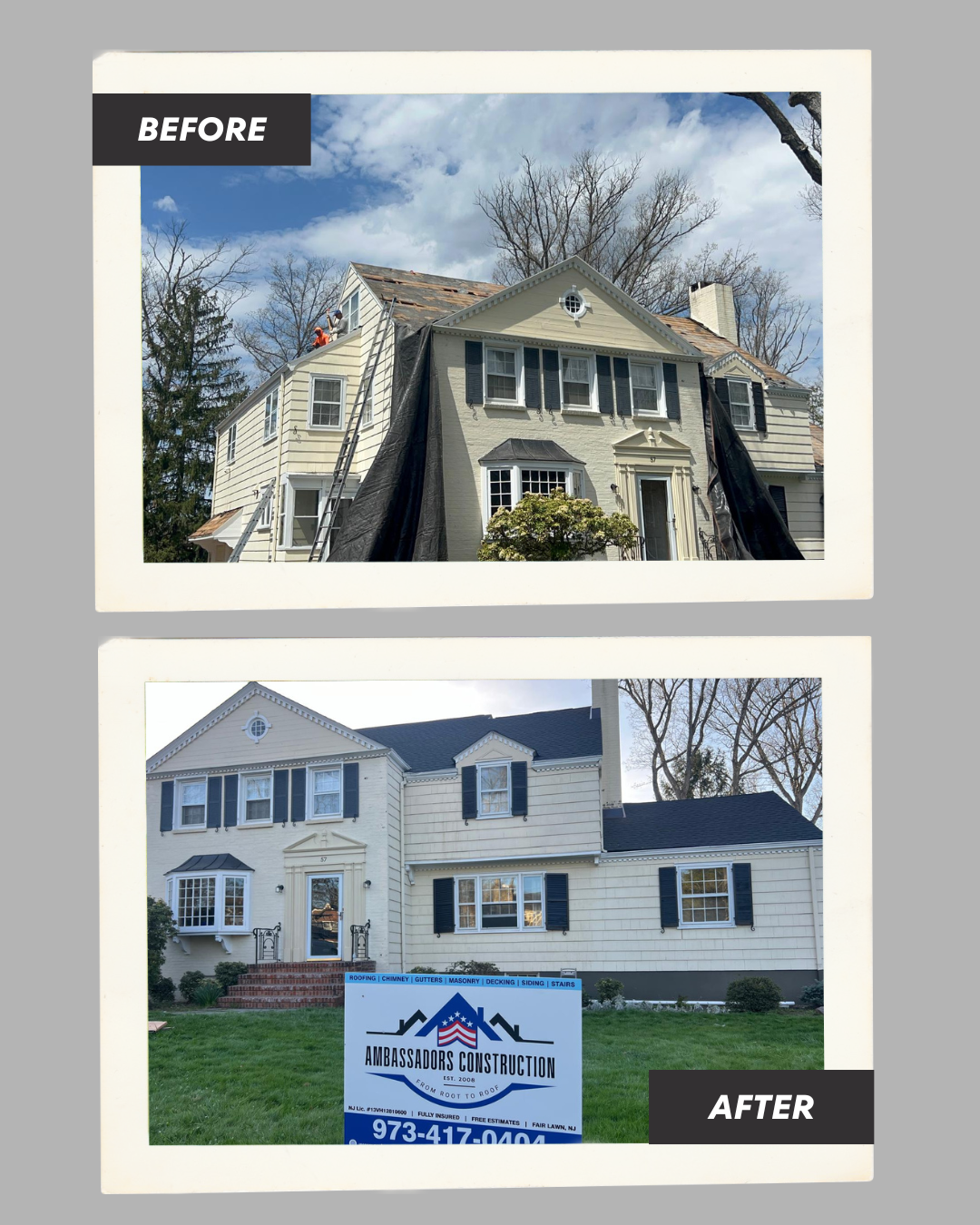 Roof Replacement Ambassadors Construction Transformation